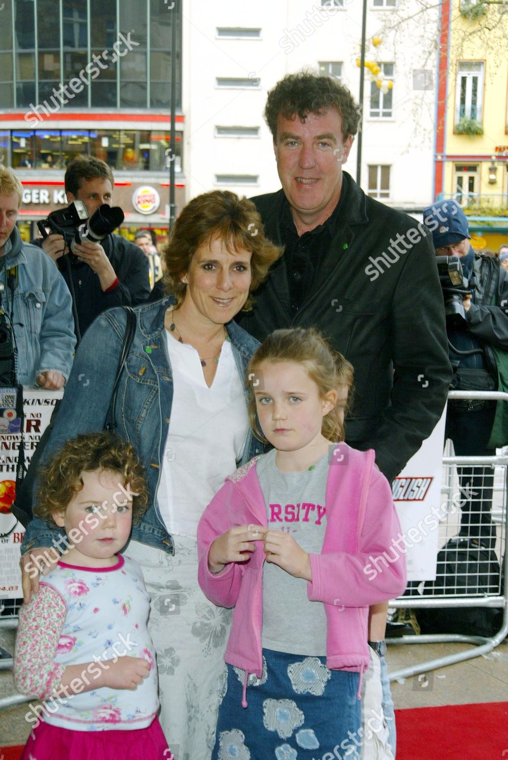 Jeremy Clarkson Wife Francie Daughters Editorial Stock Photo - Stock ...