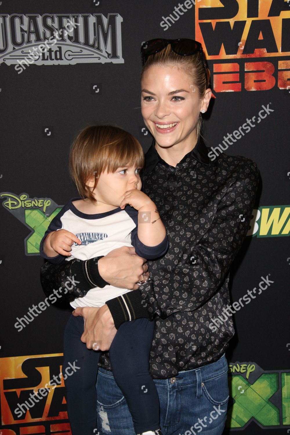 Jaime King Baby Son James Knight Editorial Stock Photo - Stock Image ...