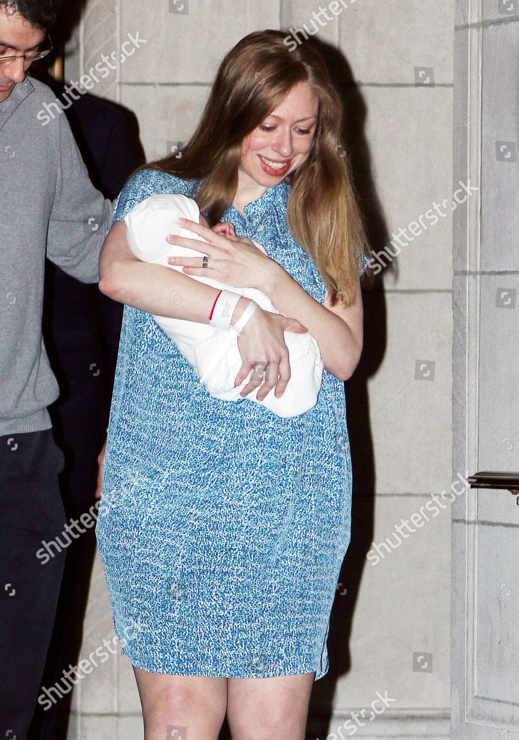 Chelsea Clinton Daughter Charlotte Clinton Mezvinsky Editorial Stock