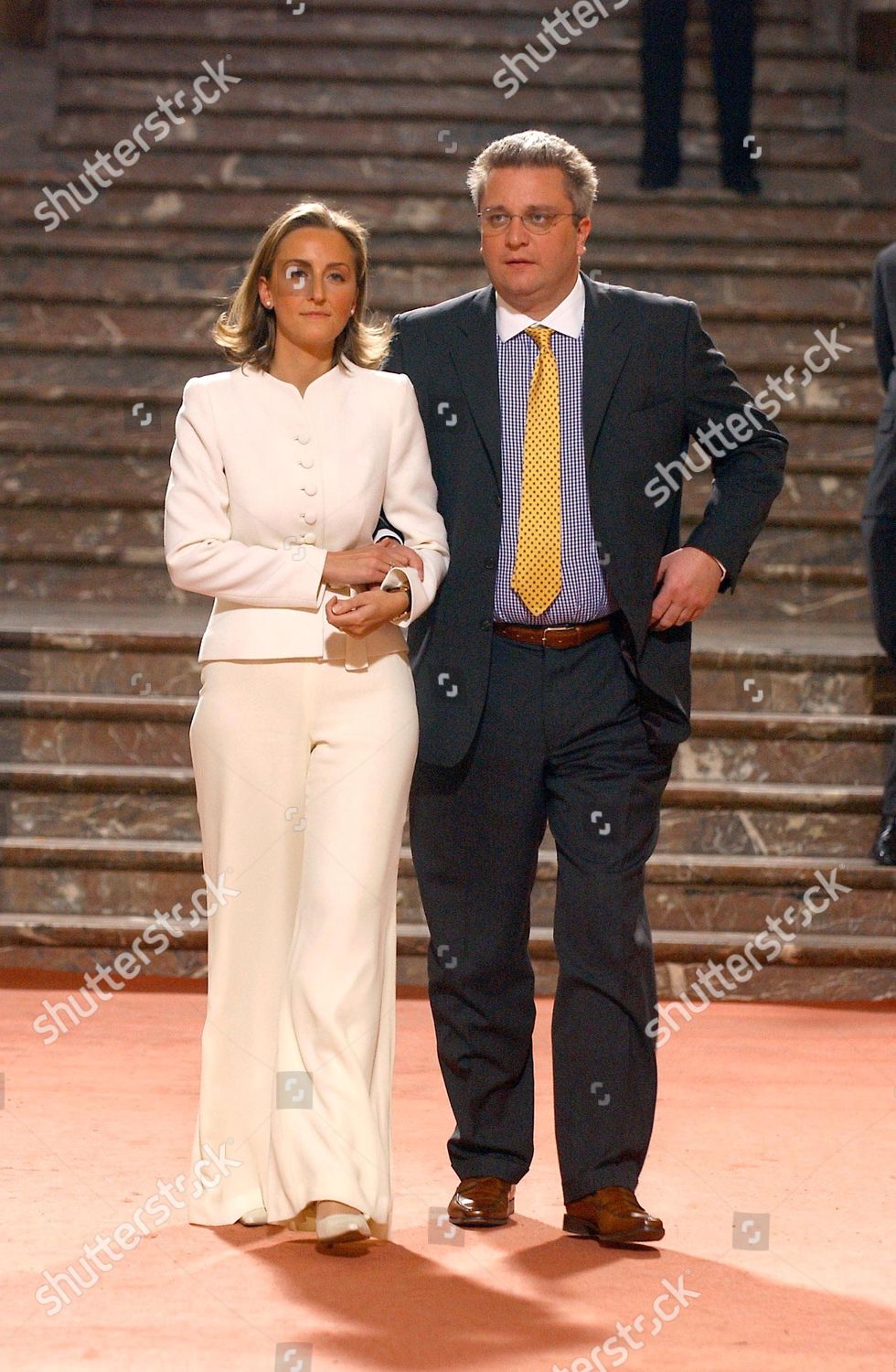 CLAIRE COOMBS PRINCE LAURENT Editorial Stock Photo Stock Image