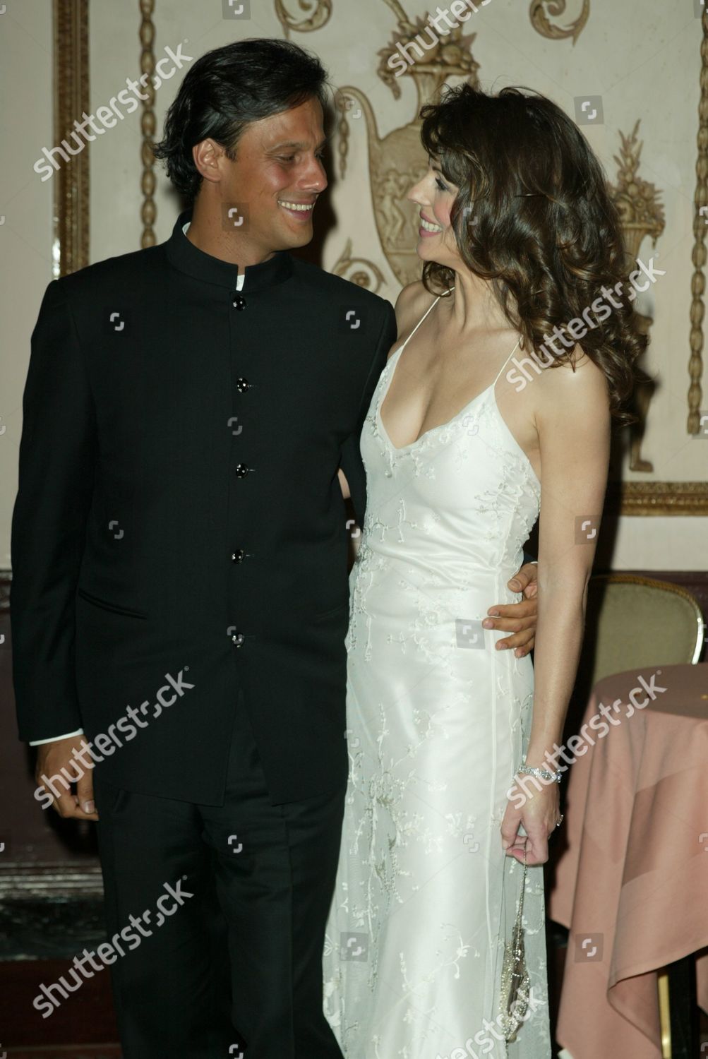 Elizabeth Hurley Boyfriend Arun Nayer Editorial Stock Photo - Stock ...