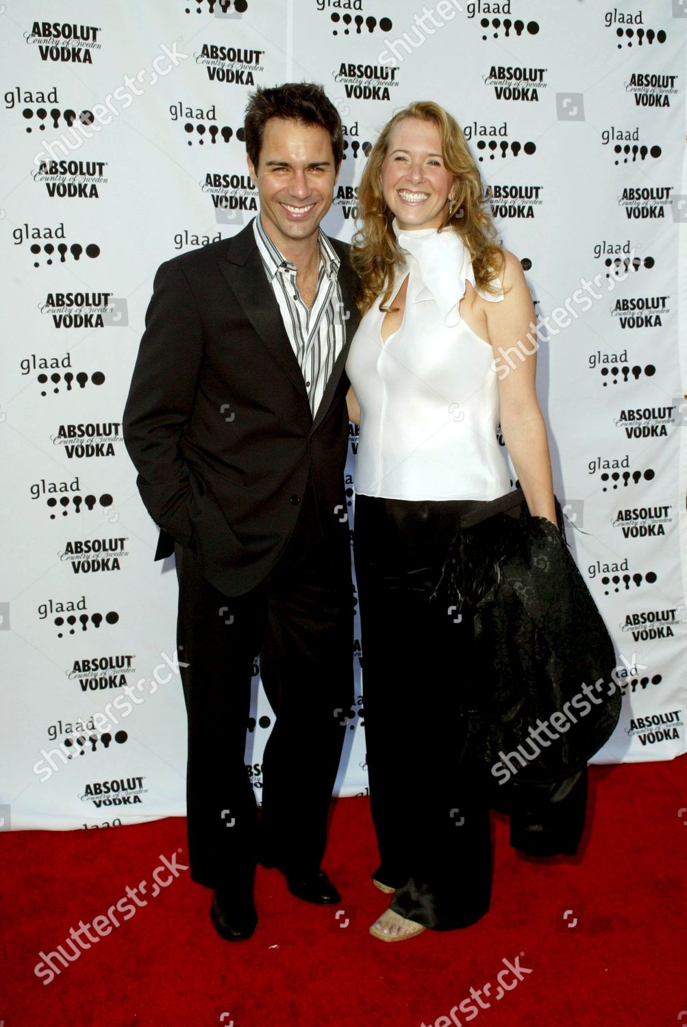 Eric Mccormack Wife Janet Holden Editorial Stock Photo - Stock Image ...