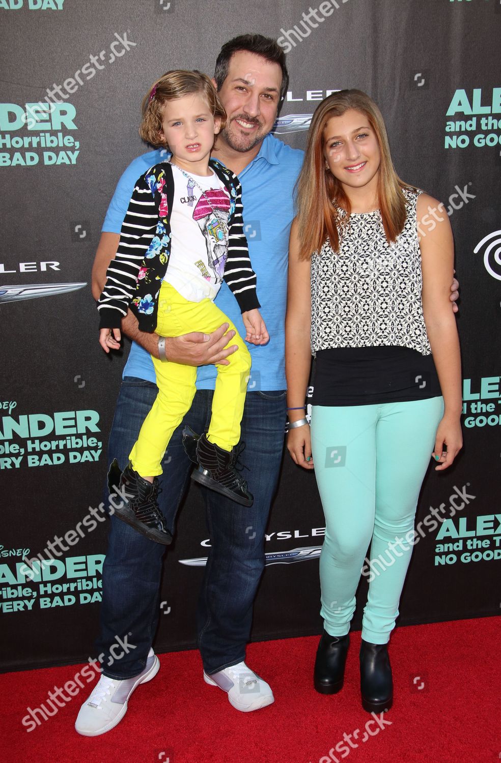 Joey Fatone Daughters Kloey Briahna Fatone Editorial Stock Photo ...