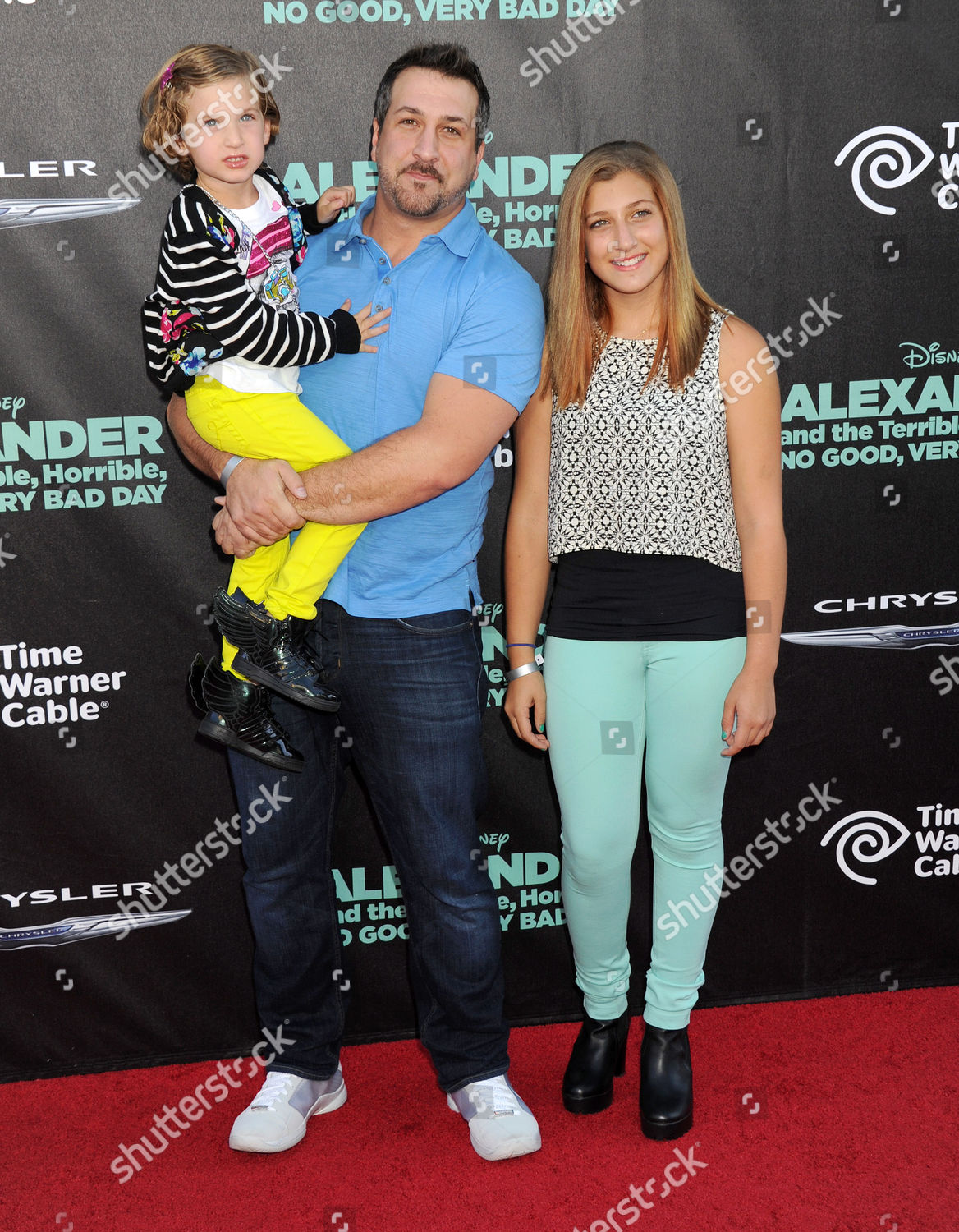 Joey Fatone Daughters Kloey Briahna Fatone Editorial Stock Photo ...