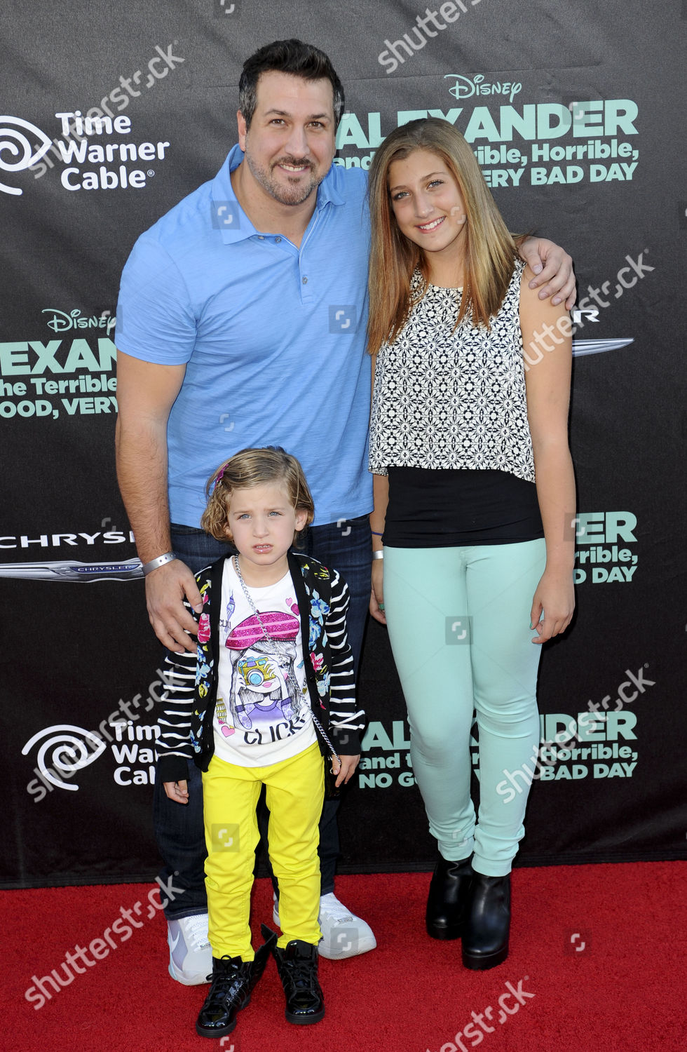 Joey Fatone Daughters Kloey Briahna Fatone Editorial Stock Photo ...