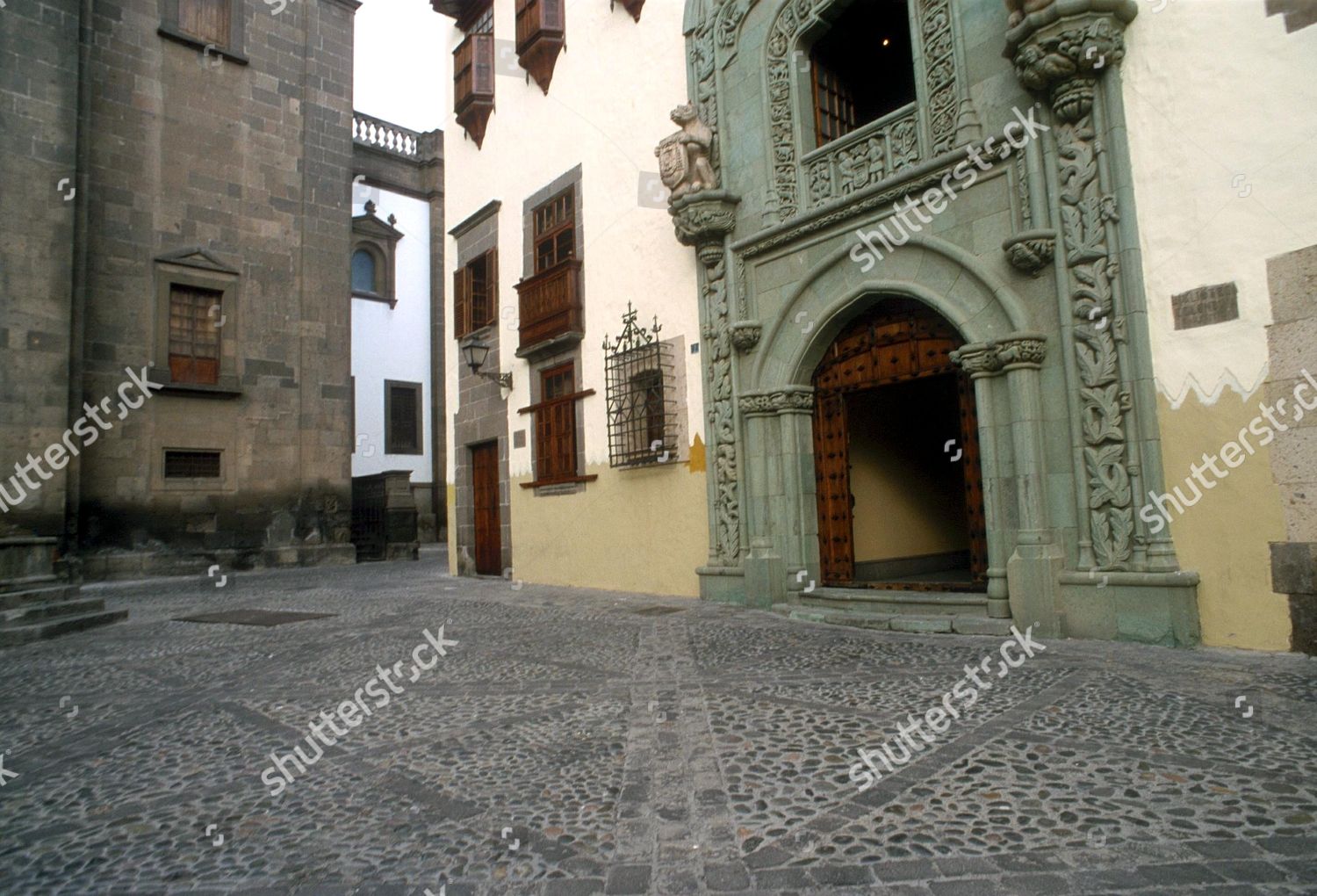 Christopher Columbus House Gran Canaria Canary Editorial Stock Photo