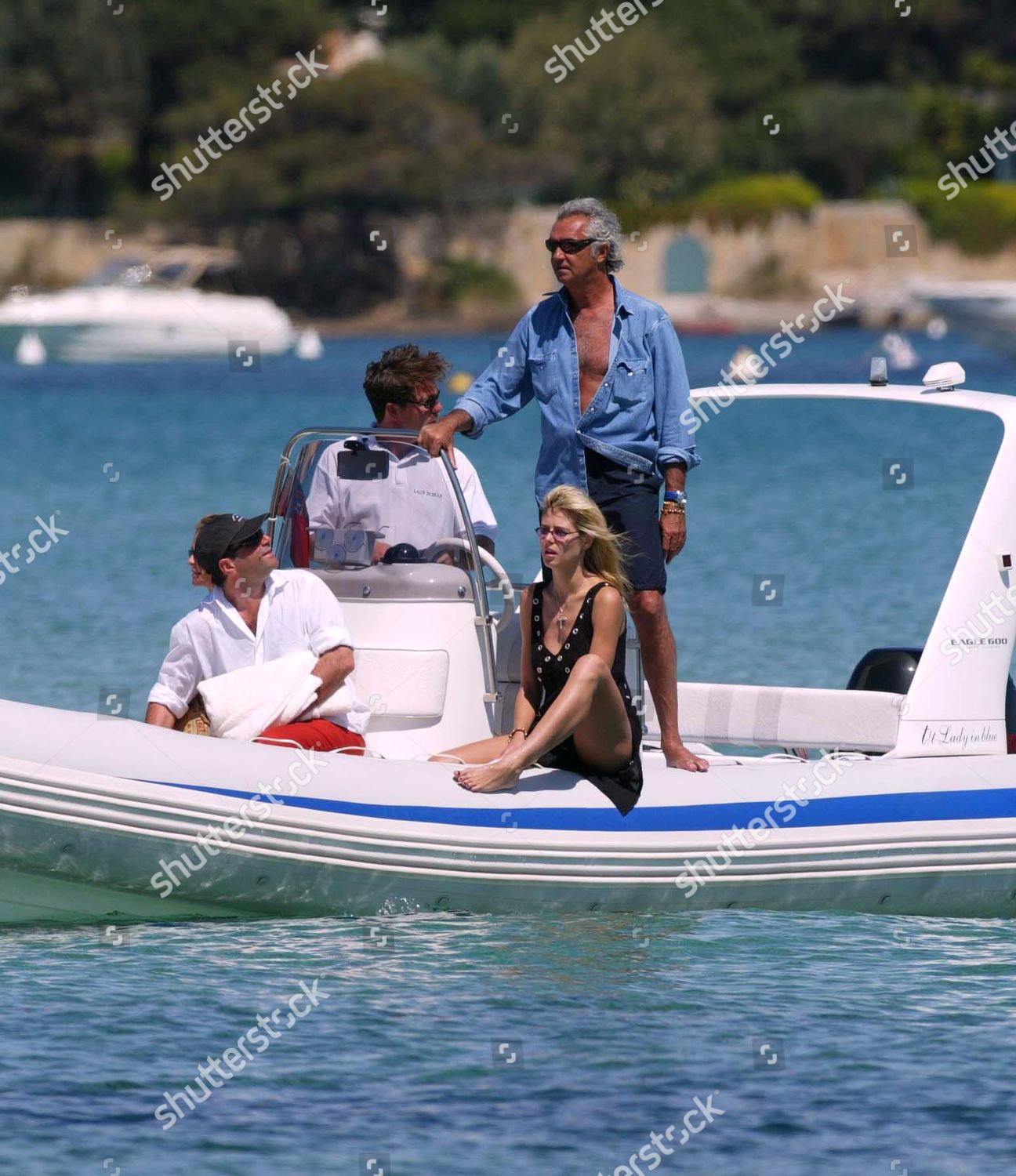 Flavio Briatore Heidi Klum Editorial Stock Photo - Stock Image