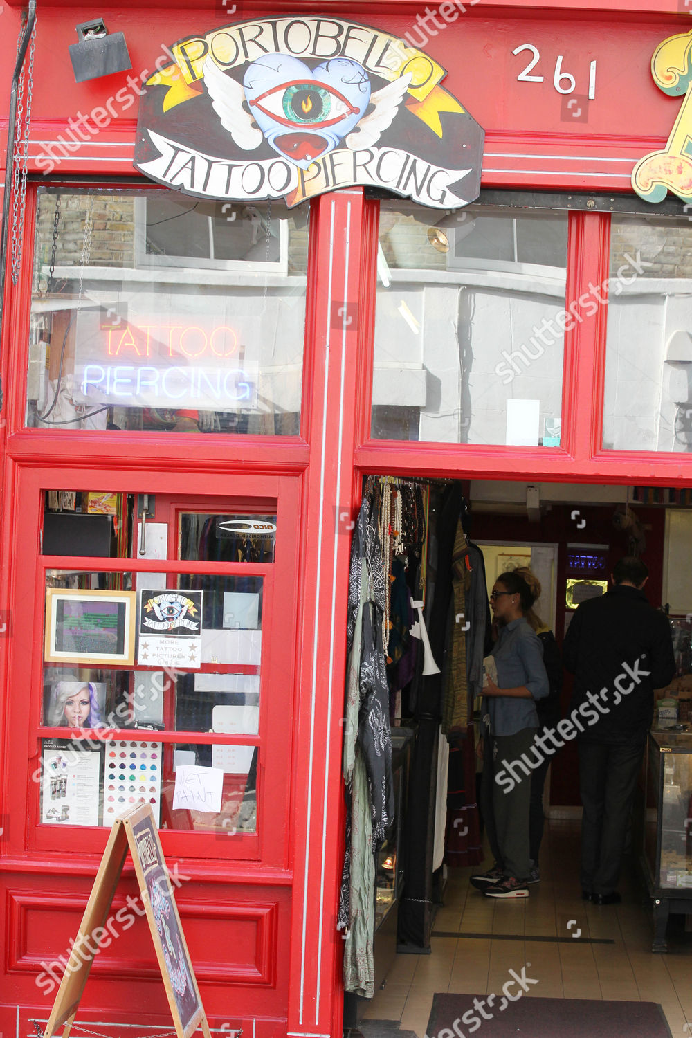 Lauren Platt Portobello Tattoo Piercing Editorial Stock Photo Stock