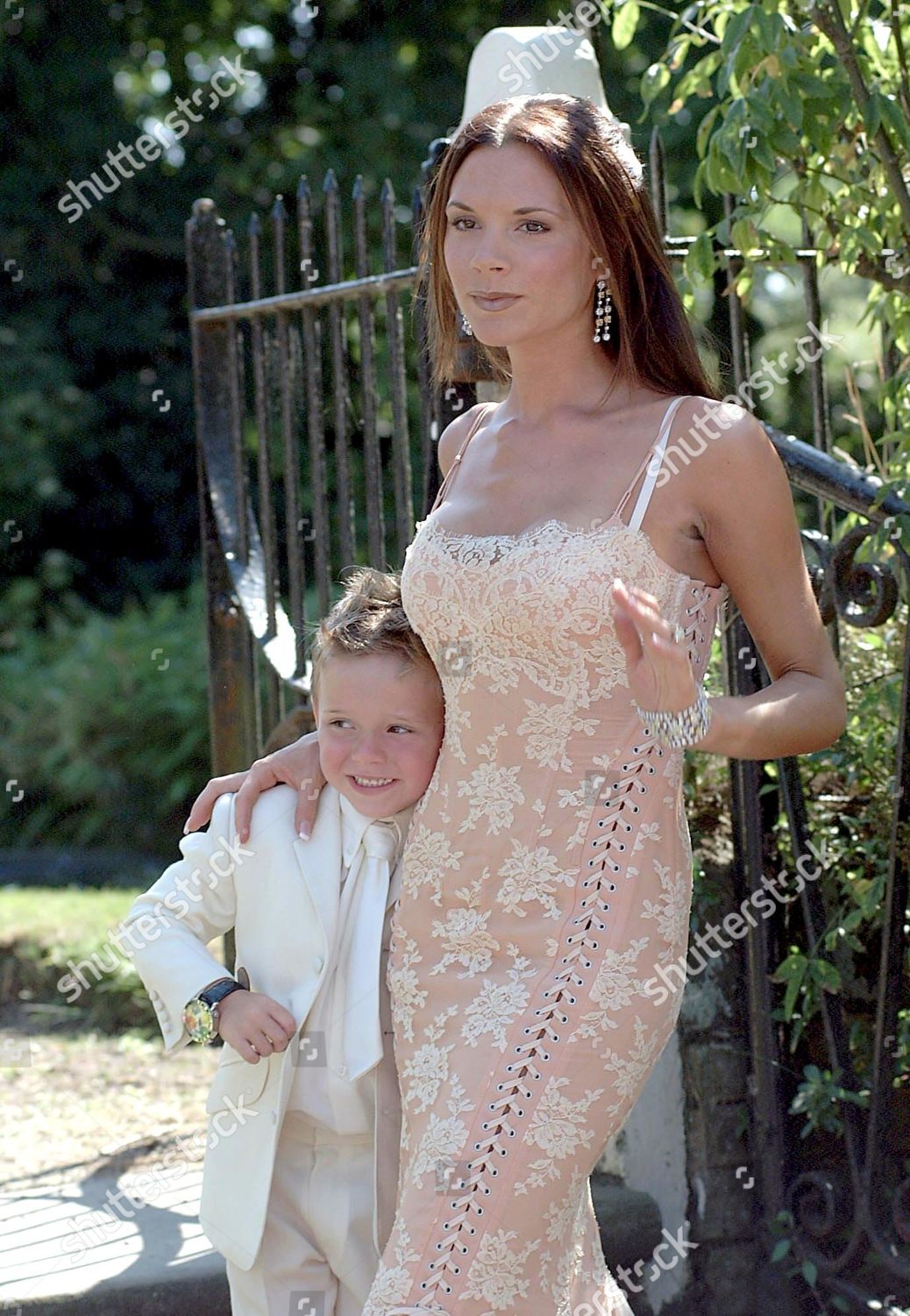 Victoria Beckham Pageboy Son Brooklyn 