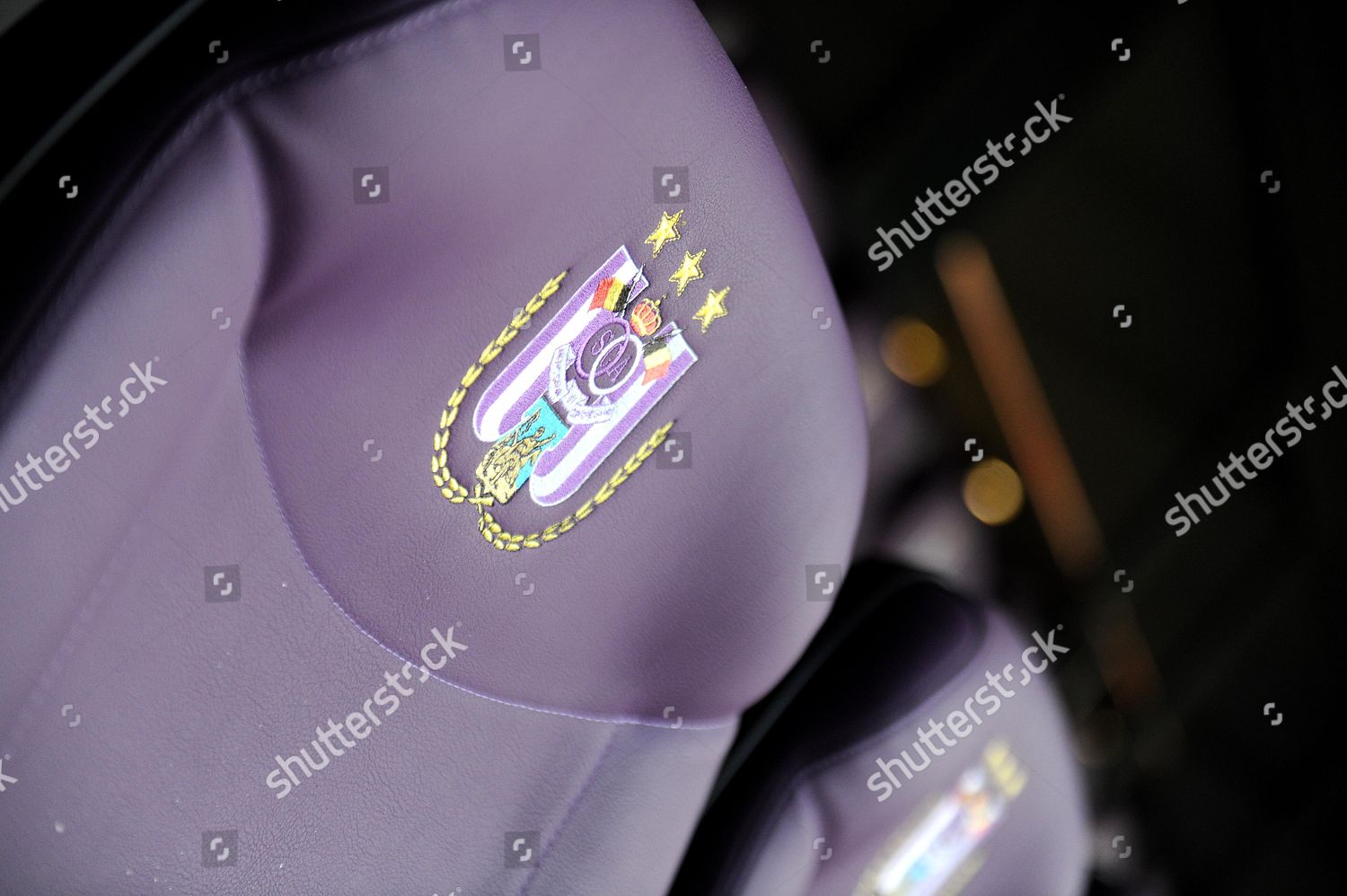 Detail Anderlechts Crest On Directors Seating Editorial Stock Photo Stock Image Shutterstock