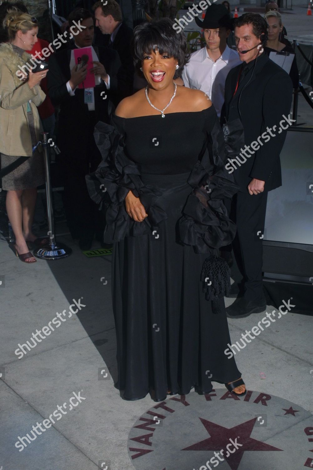 Oprah Winfrey Arriving 2002 Vanity Fair Editorial Stock Photo - Stock ...