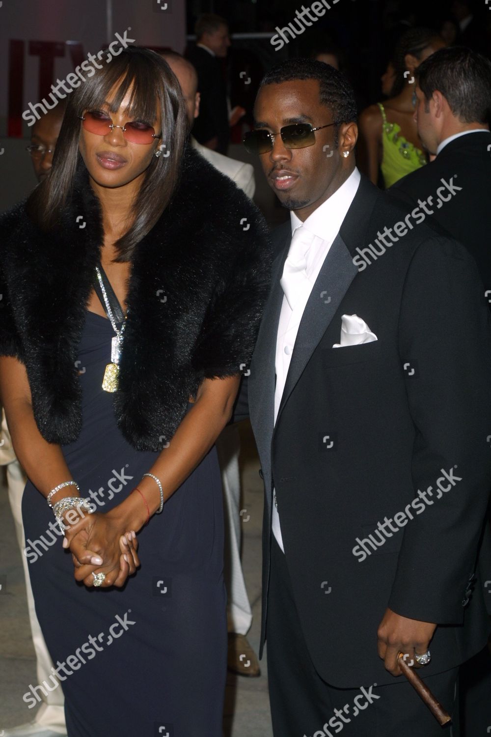 Naomi Campbell Sean Puffy Combs Arriving Editorial Stock Photo - Stock ...