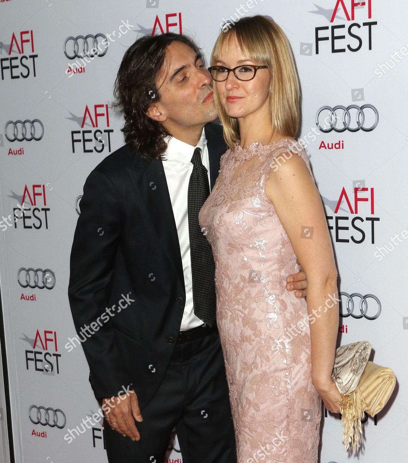 Carlo Ponti Wife Andrea Meszaros Editorial Stock Photo - Stock Image
