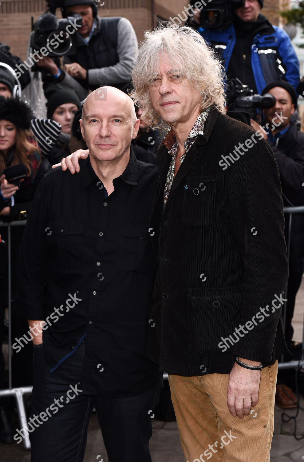 Bob Geldof Midge Ure Editorial Stock Photo - Stock Image | Shutterstock