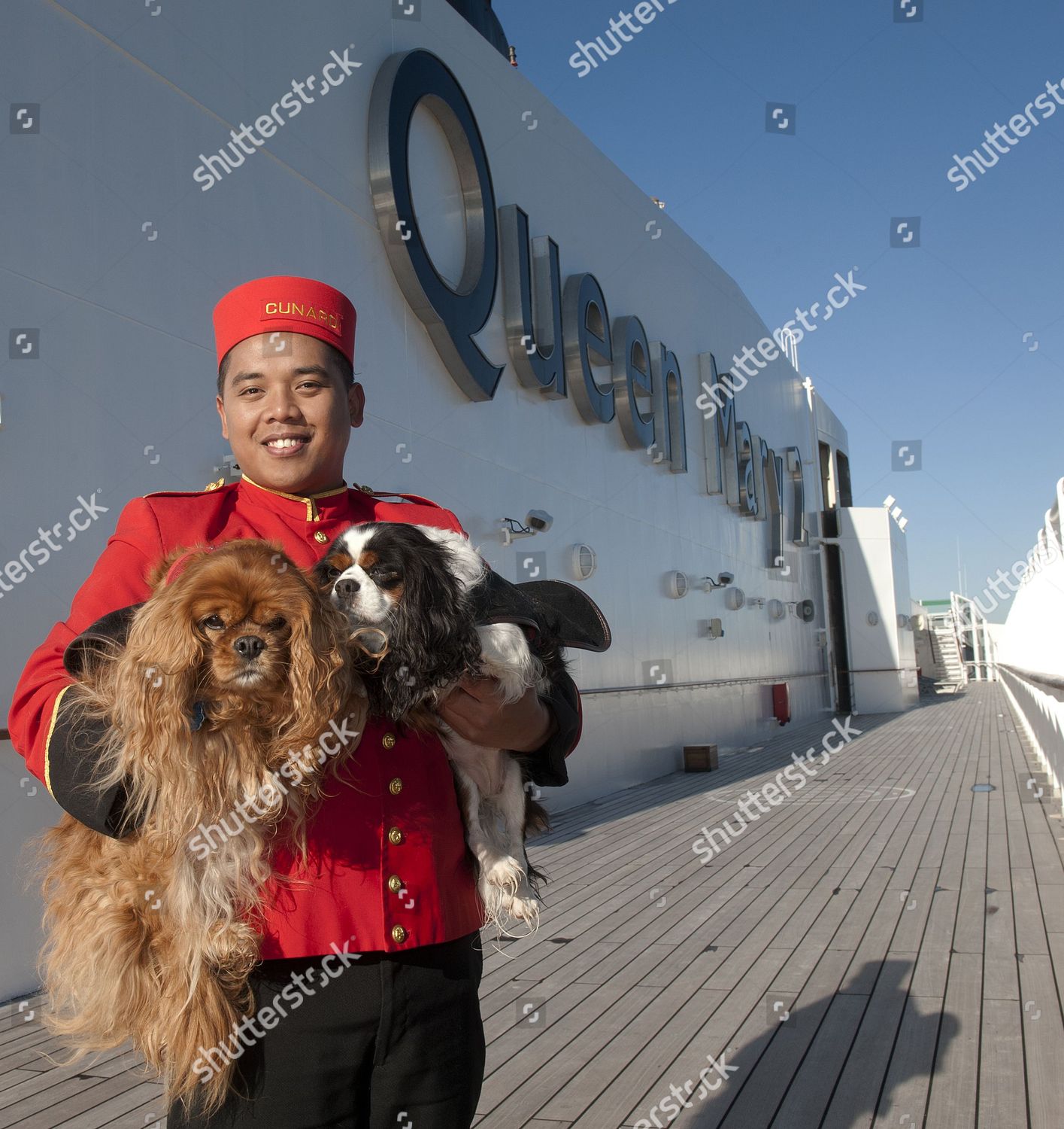 Queen Mary 2 Kennels Featurekennel Manager Editorial Stock Photo