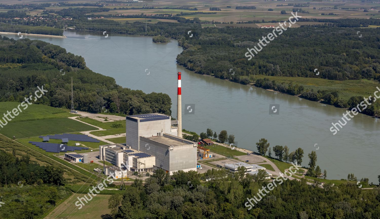 Aerial View Zwentendorf Nuclear Power Plant Editorial Stock Photo ...