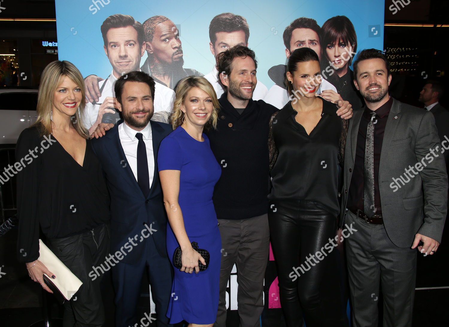 Actors Charlie Day Rob Mcelhenney Glenn Editorial Stock Photo - Stock Image