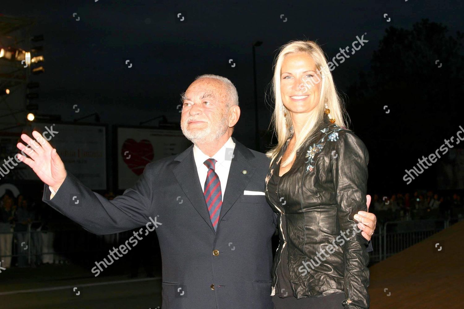 Dino De Laurentiis Wife Martha Schumacher Editorial Stock Photo Stock