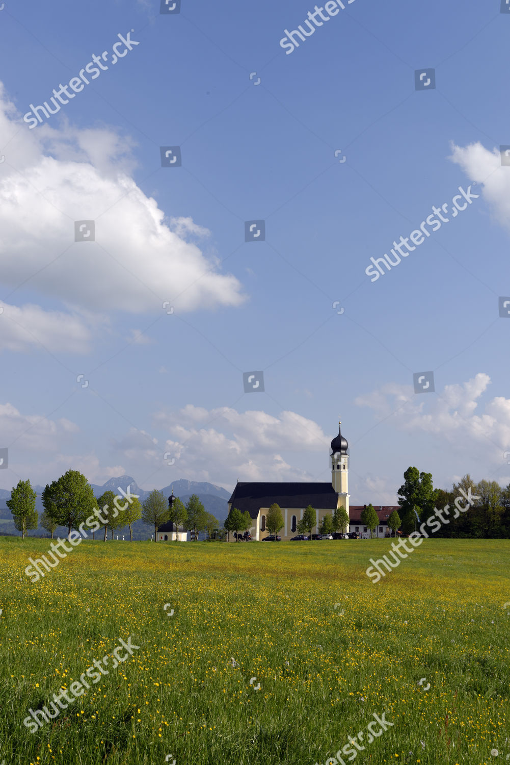 Church St Marinus Anianus Wilparting Near Editorial Stock Photo Stock