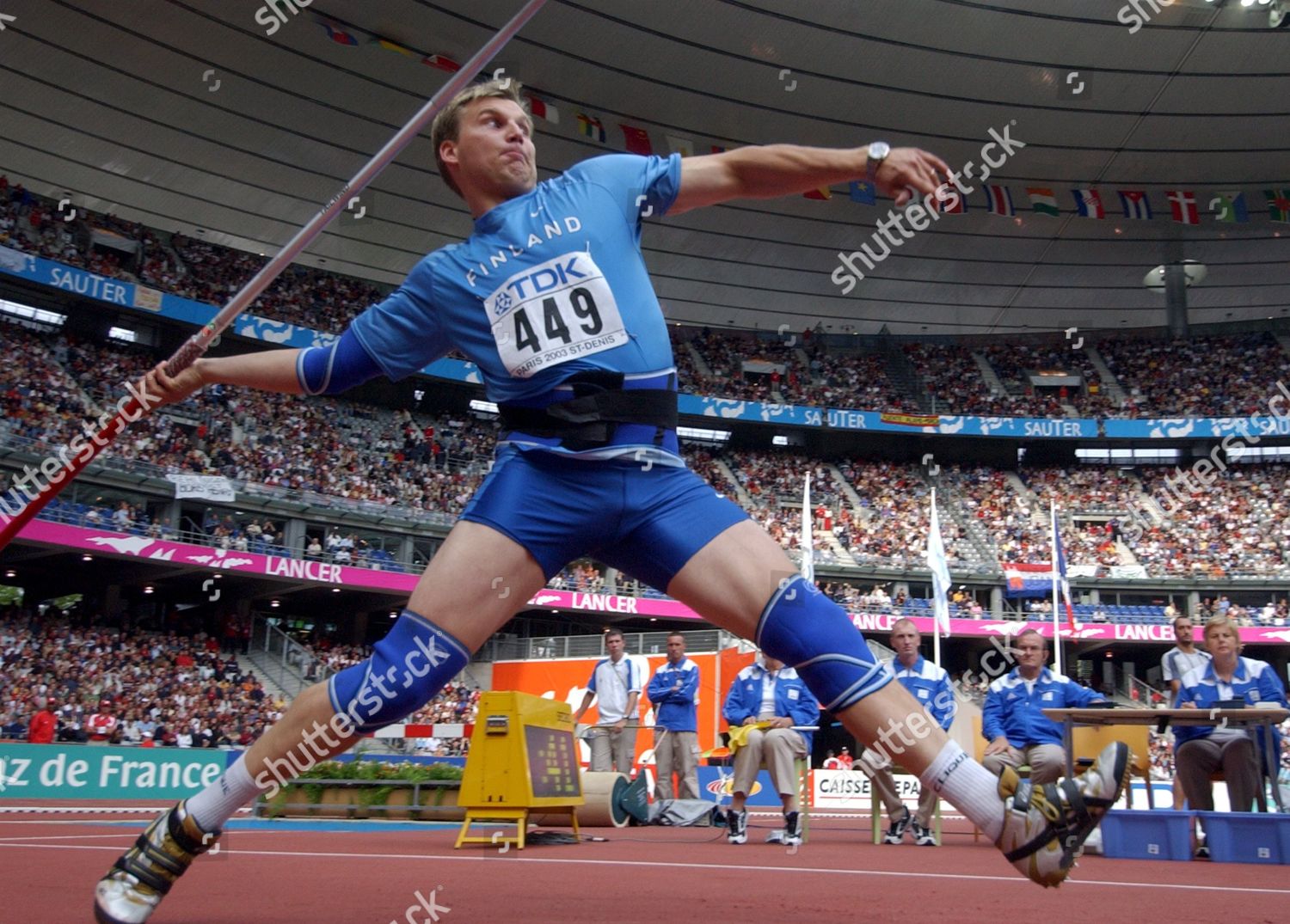 Aki Parviainen Throwing Javelin During Final -aiheista toimituksellista  kuvaa – toimituksellinen arkistovalokuva – Arkistokuva | Shutterstock