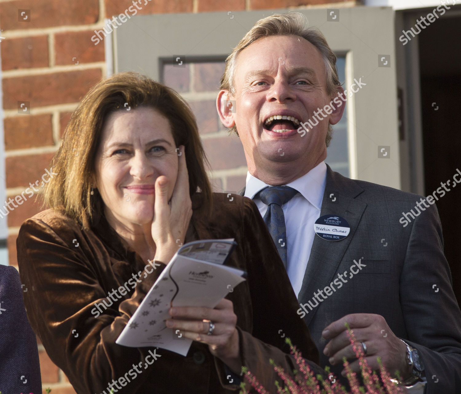 Philippa Braithwaite Martin Clunes Editorial Stock Photo - Stock Image ...