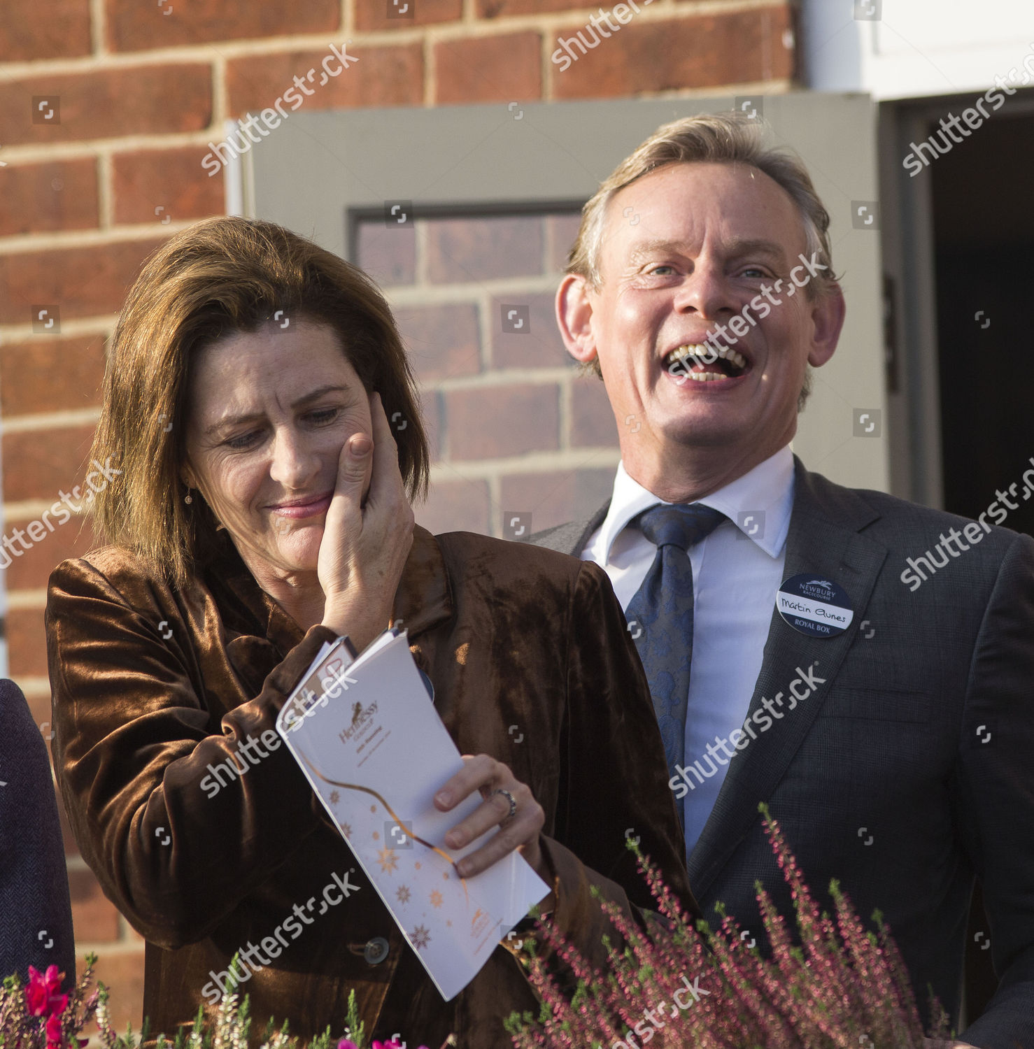 Philippa Braithwaite Martin Clunes Editorial Stock Photo - Stock Image 