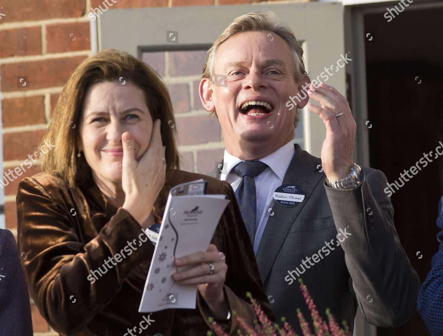 Philippa Braithwaite Martin Clunes Editorial Stock Photo - Stock Image ...