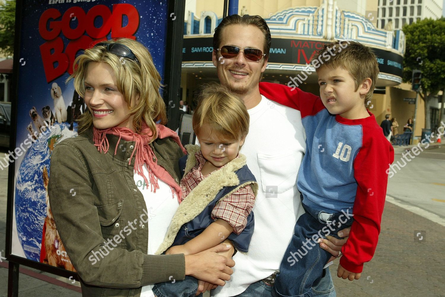 Natasha Henstridge Liam Waite Family Editorial Stock Photo - Stock ...