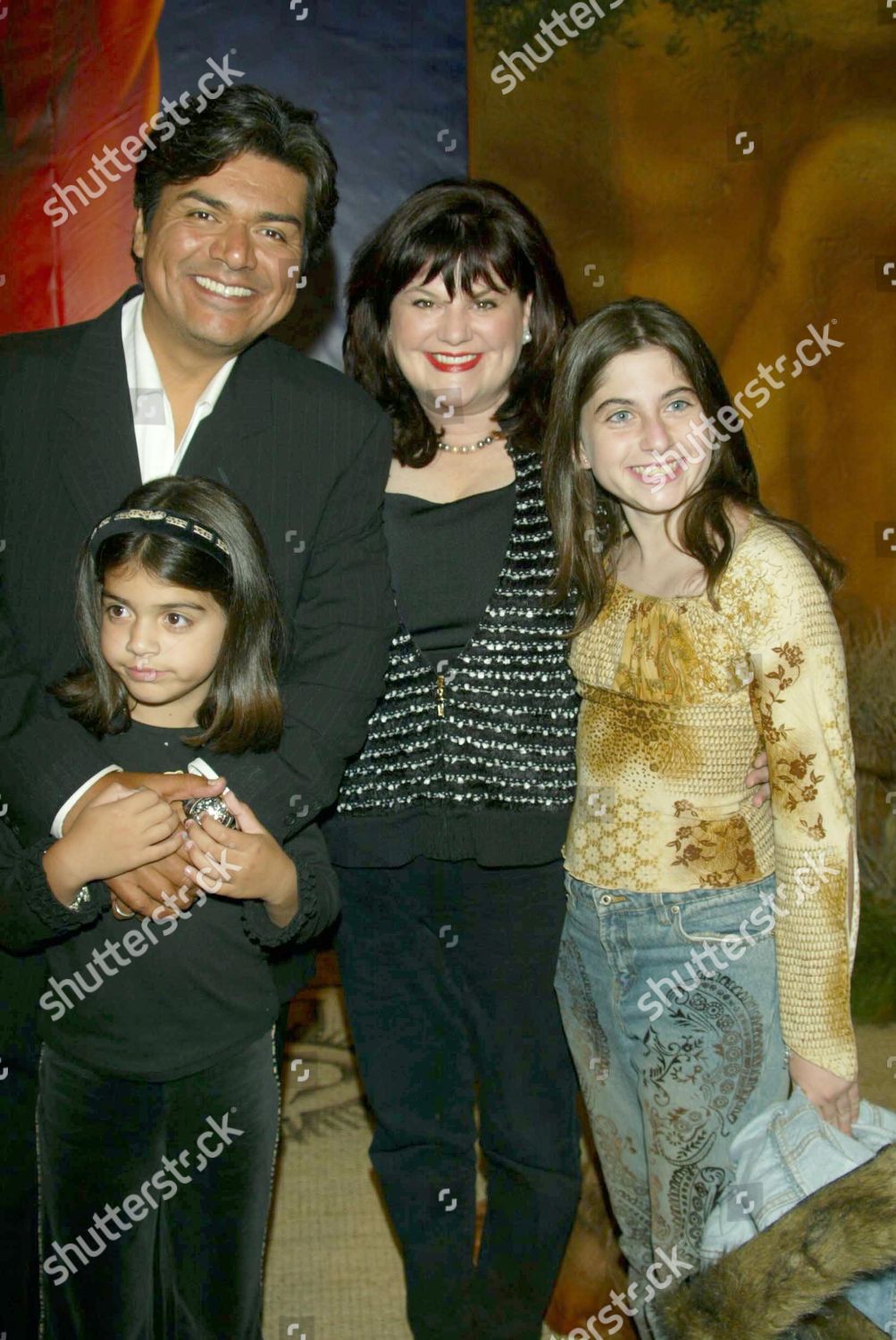 George Lopez Family Editorial Stock Photo - Stock Image 