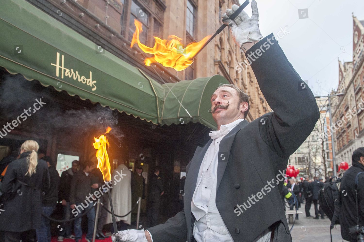 Boxing Day 2013 Harrods Sales Open Editorial Stock Photo Stock Image