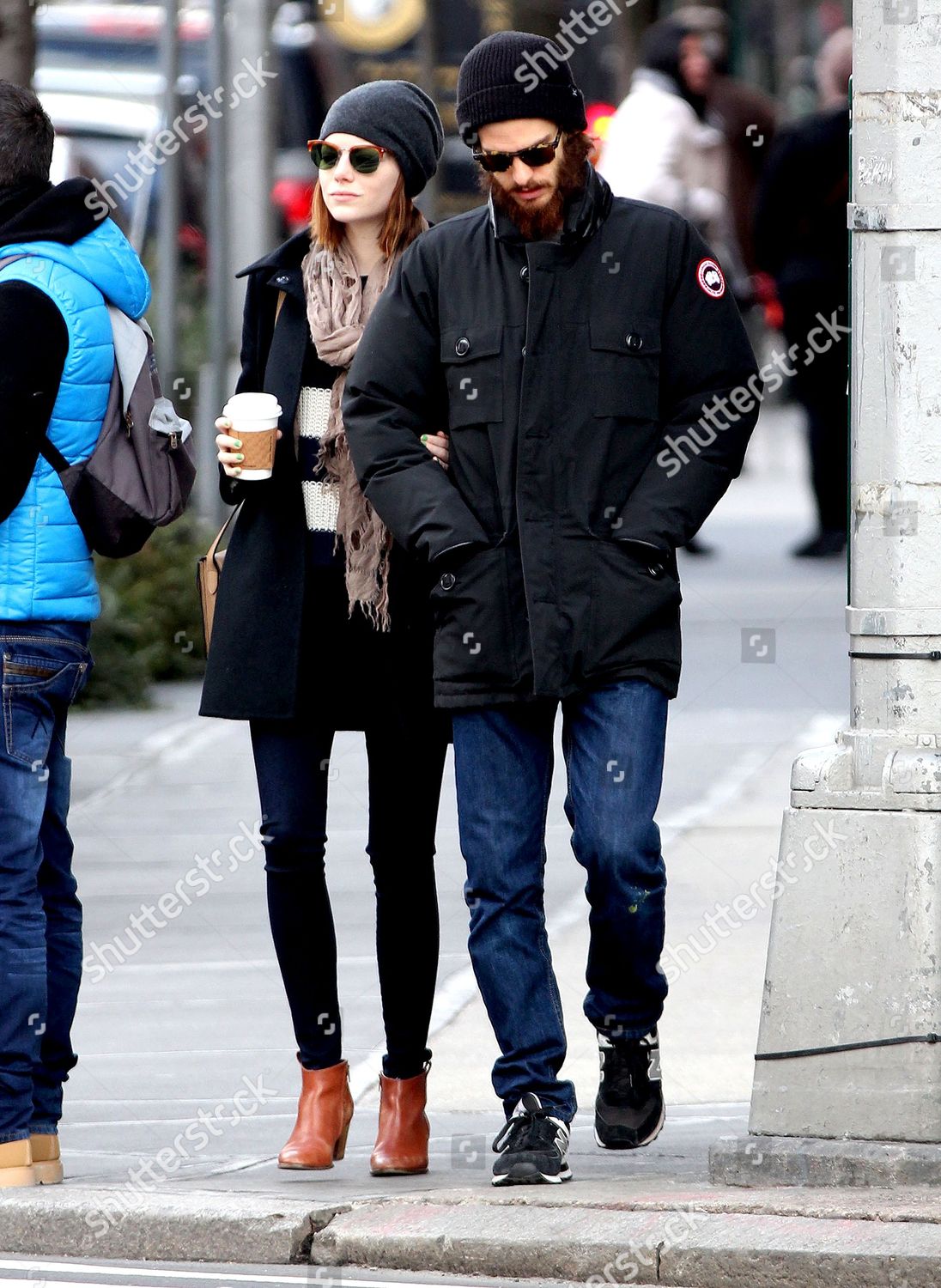 Emma Stone Andrew Garfield Redaktionelles Stockfoto Stockbild Shutterstock