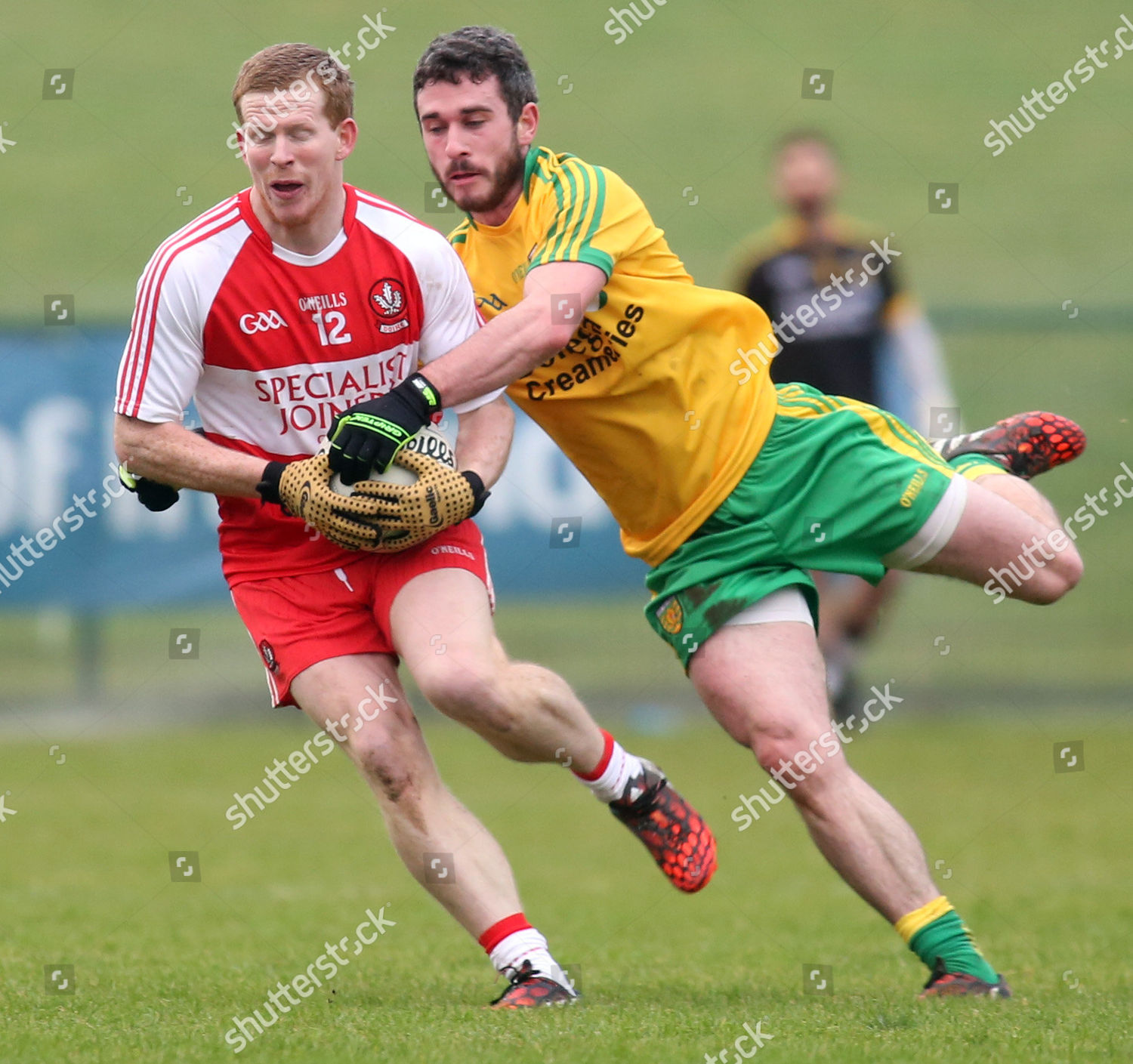 Derrys Enda Lynn Donegals Corey Gallagher Editorial Stock Photo - Stock ...