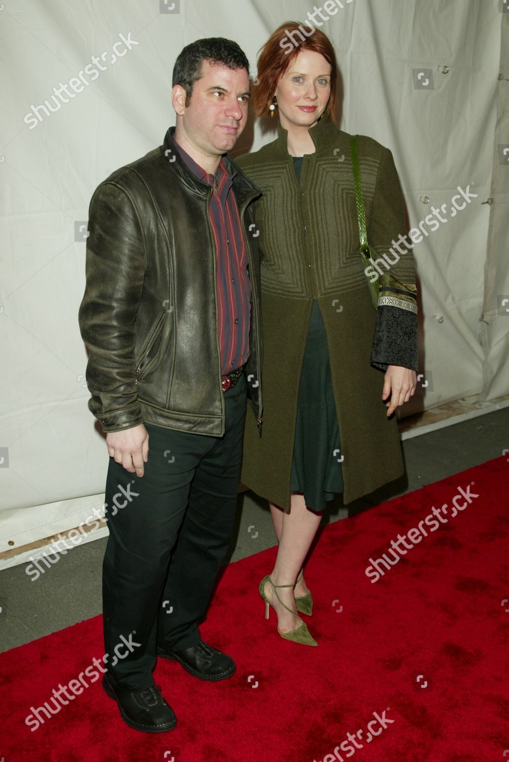 Cynthia Nixon Husband Danny Mozes Editorial Stock Photo Stock Image