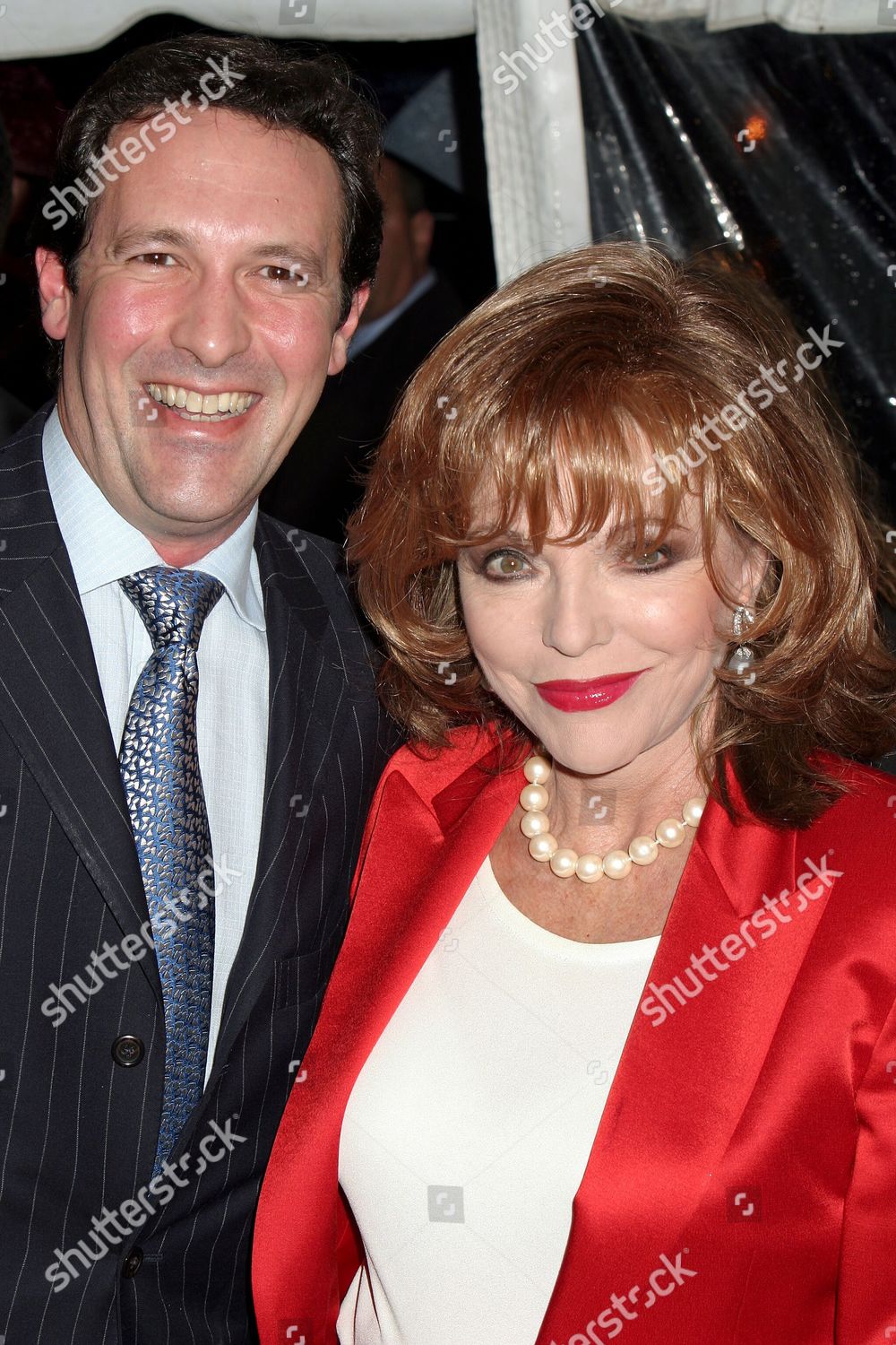 Joan Collins Her Husband Editorial Stock Photo Stock Image Shutterstock   Shutterstock 435685dg 