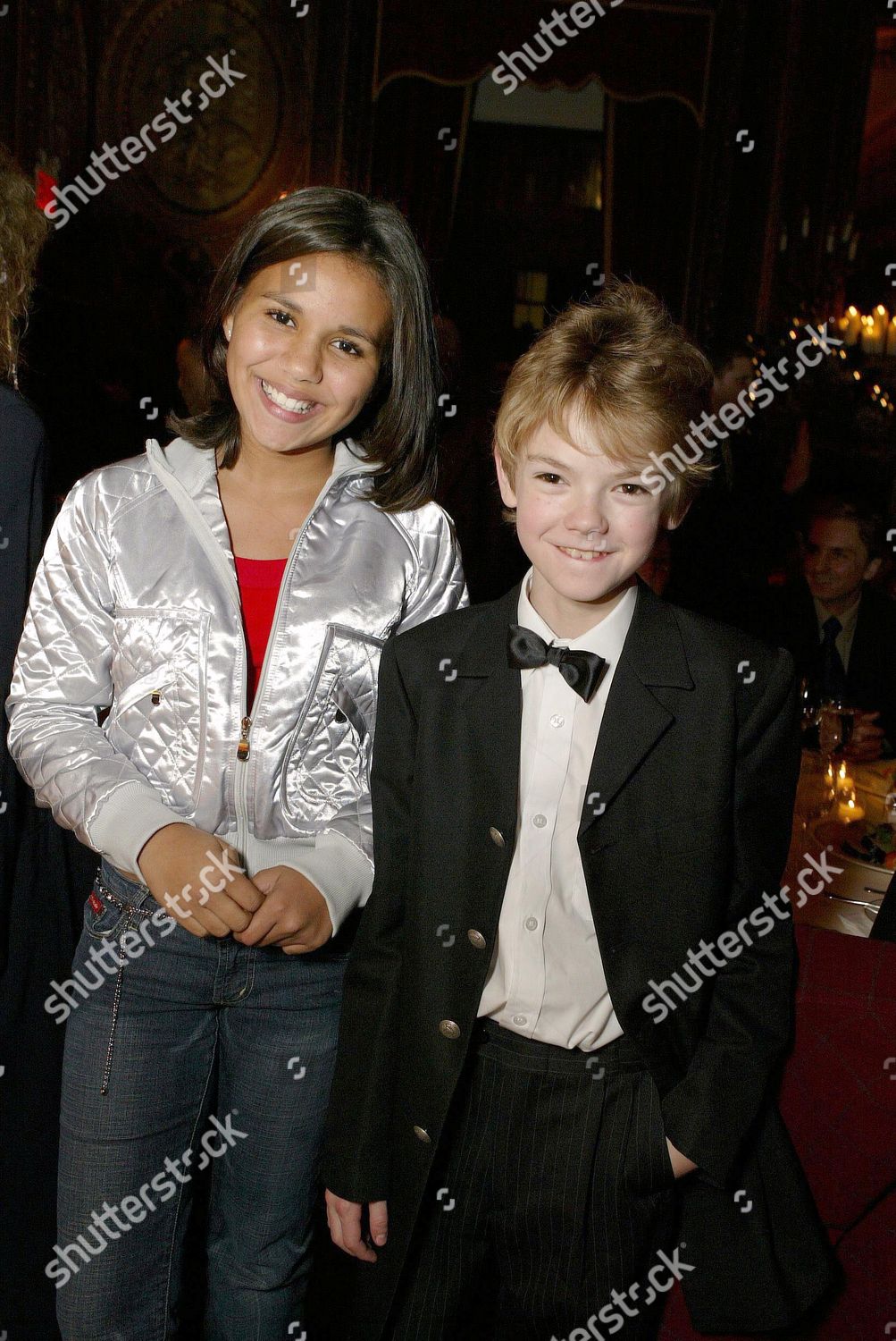 Olivia Olson Thomas Sangster Editorial Stock Photo Stock Image