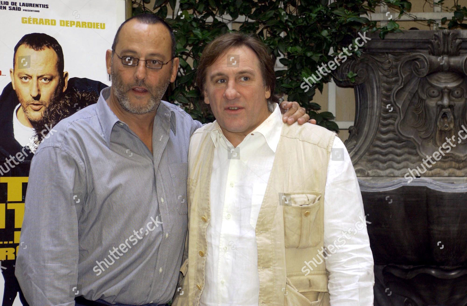 ¿Cuánto mide Gerard Depardieu? - Altura - Real height Sta-zitto-non-rompere-film-promotion-rome-italy-shutterstock-editorial-435941b
