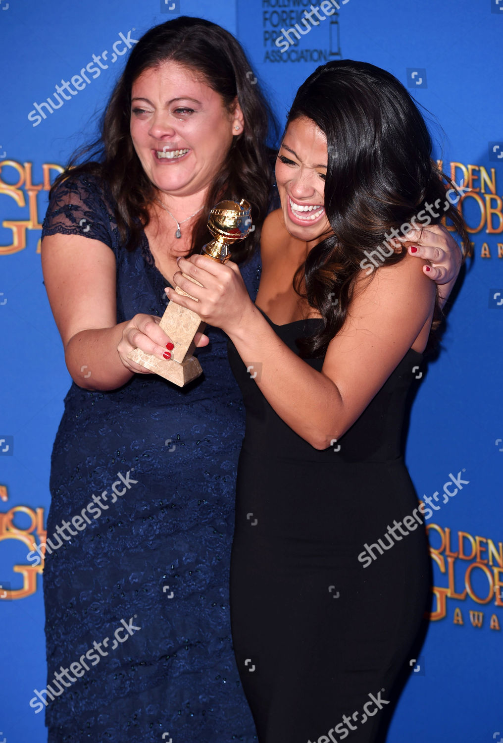 Gina Rodriguez Sister Ivelisse Rodriguez Editorial Stock Photo Stock