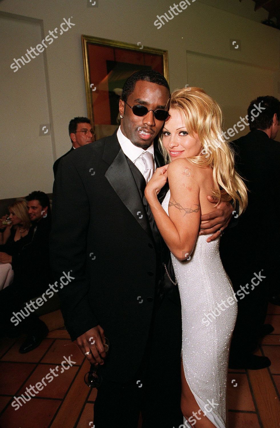 Sean Puffy Combs Pamela Anderson Editorial Stock Photo - Stock Image ...