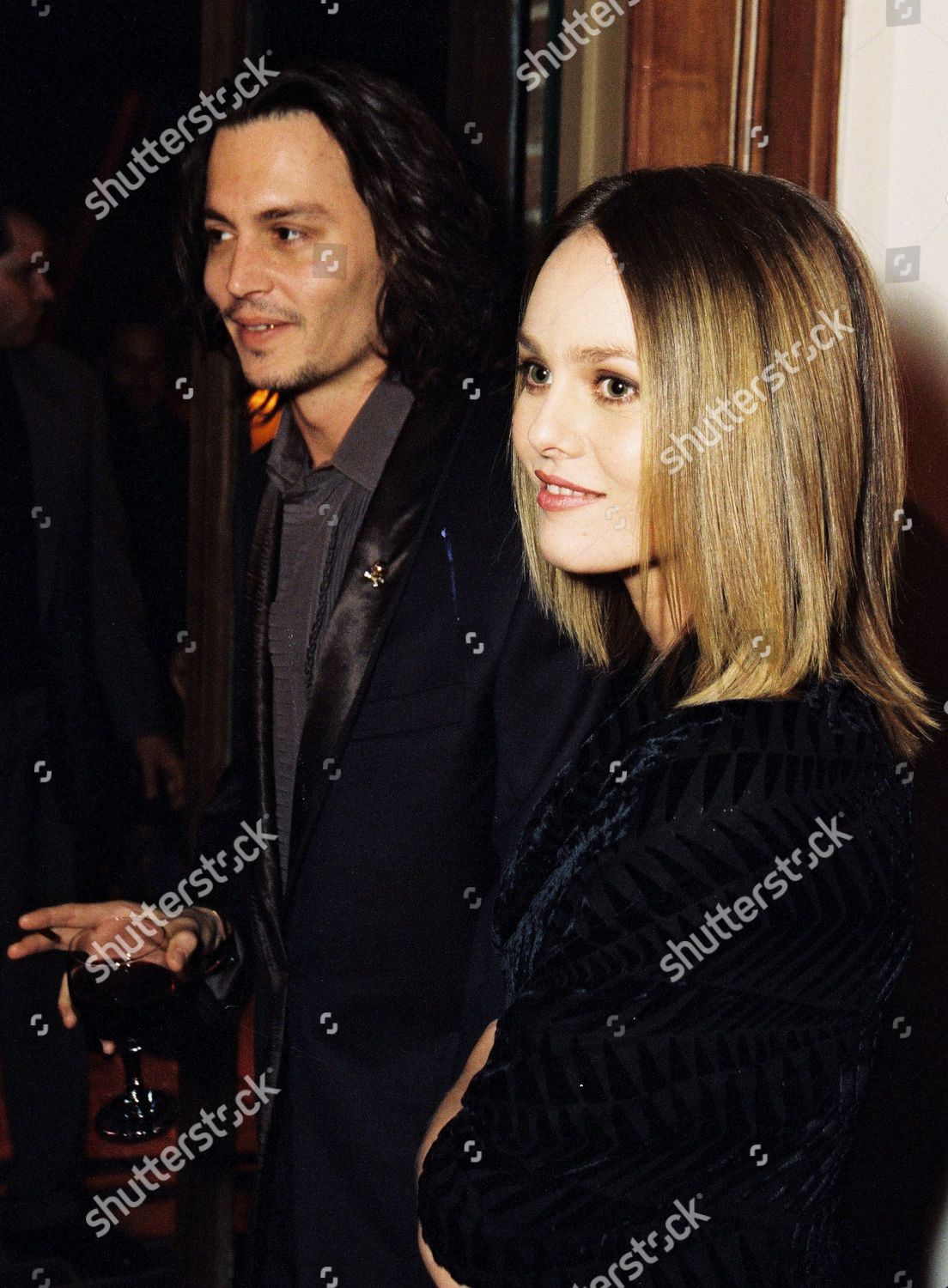 Johnny Depp Vanessa Paradis Redaktionelles Stockfoto Stockbild Shutterstock