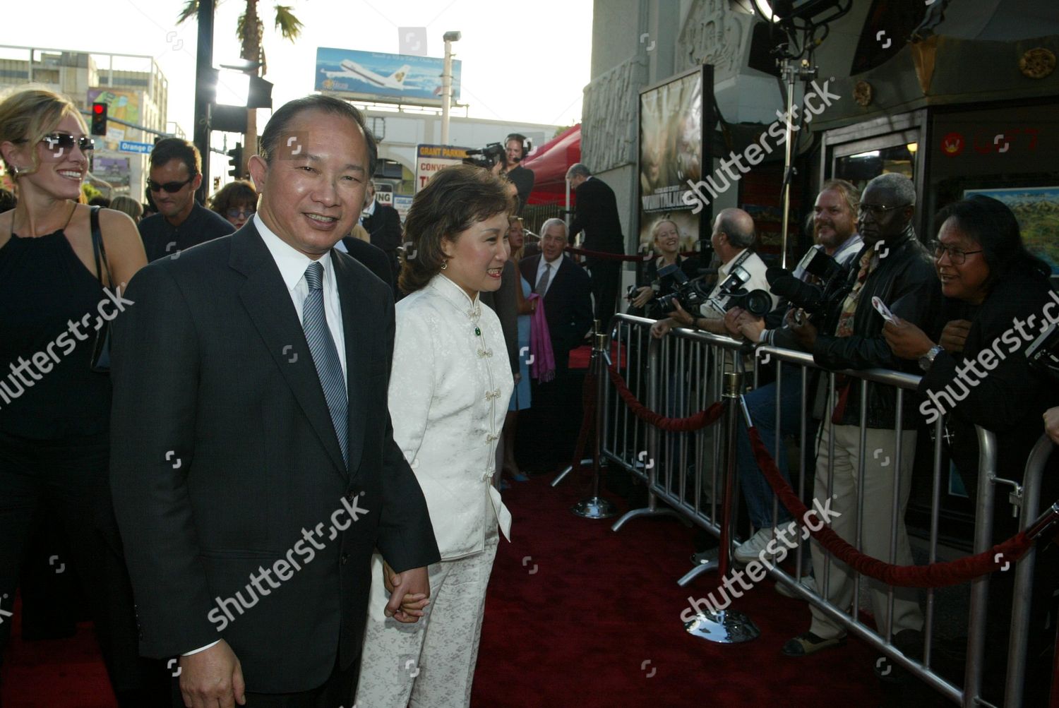 Director John Woo Wife Annie Woo Editorial Stock Photo Stock Image