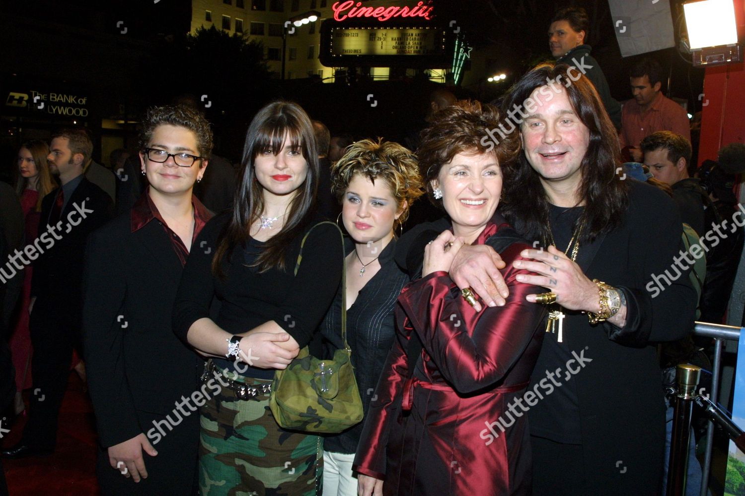 Jack Aimee Kelly Sharon Ozzy Osbourne Editorial Stock Photo Stock Image Shutterstock