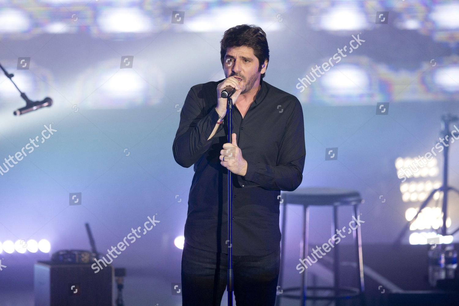 French Singer Patrick Fiori Editorial Stock Photo Stock Image Shutterstock