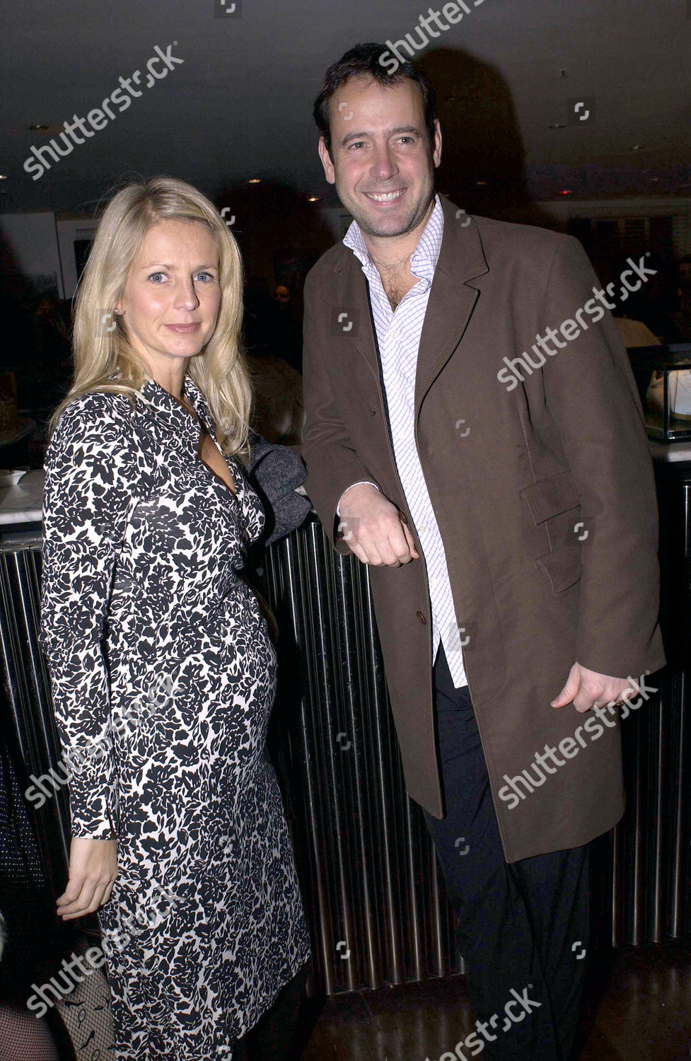 Pregnant Ulrika Jonsson Lance Gerrard Wright Editorial Stock Photo ...