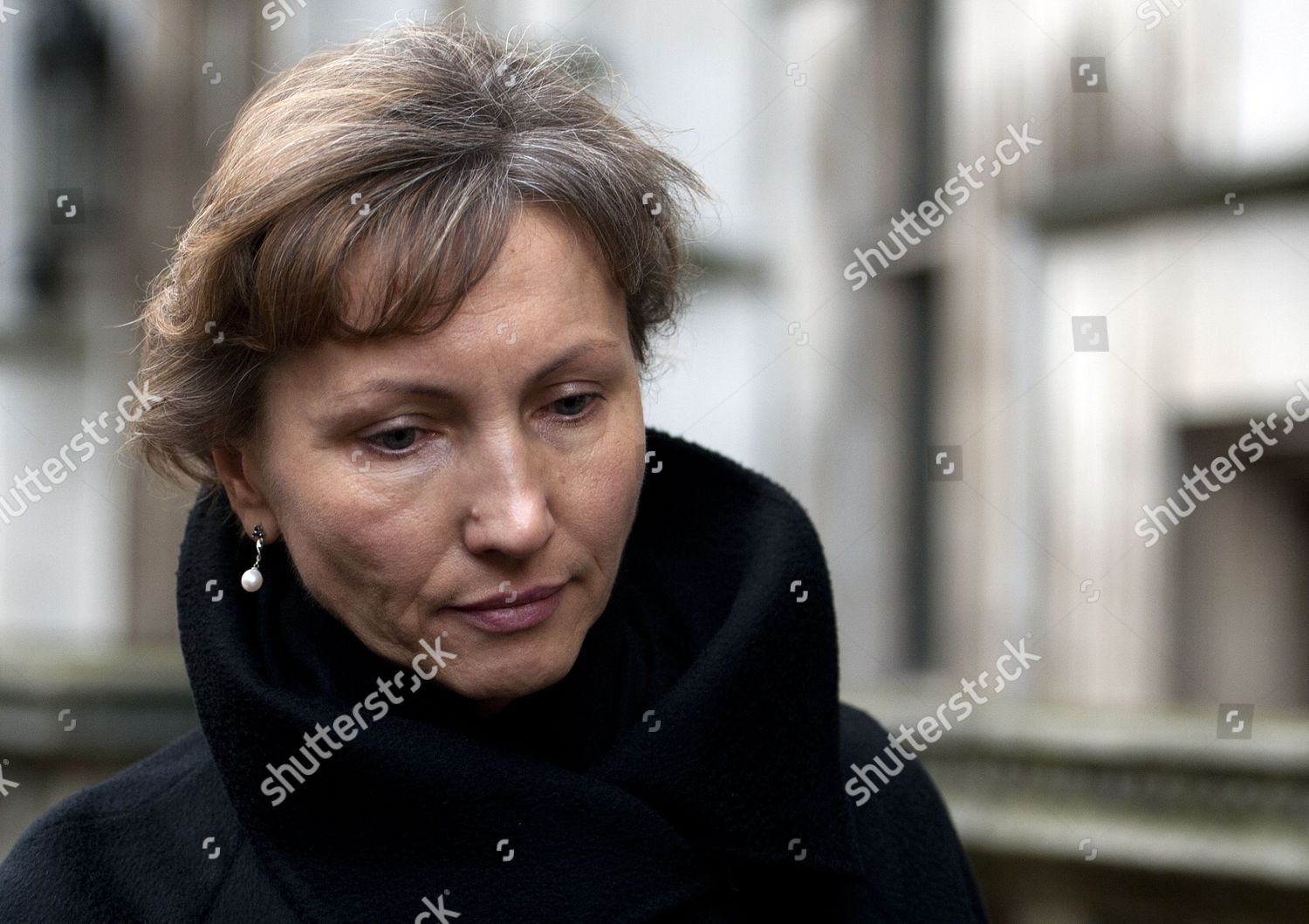 Marina Litvinenko Widow Murdered Russian Kgb Editorial Stock Photo ...