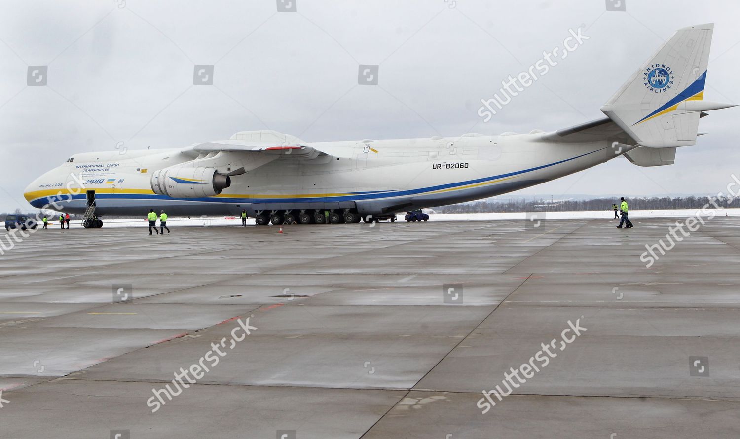 Antonov An25 Mriya Lands Leos Janacek Editorial Stock Photo - Stock ...