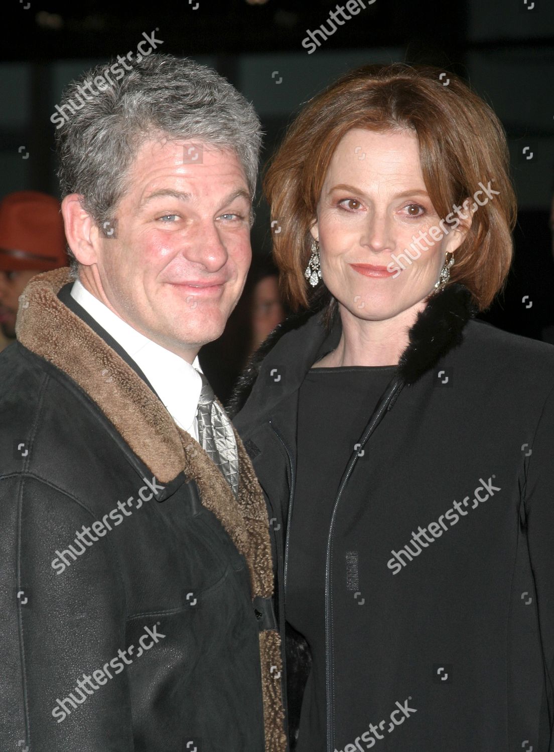 Jim Simpson Sigourney Weaver Editorial Stock Photo - Stock Image