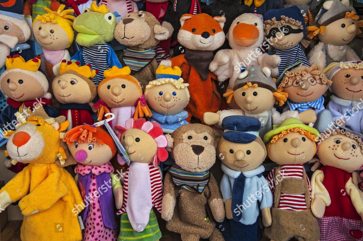 Various Dolls Puppet Theater Auer Dult Editorial Stock Photo Stock