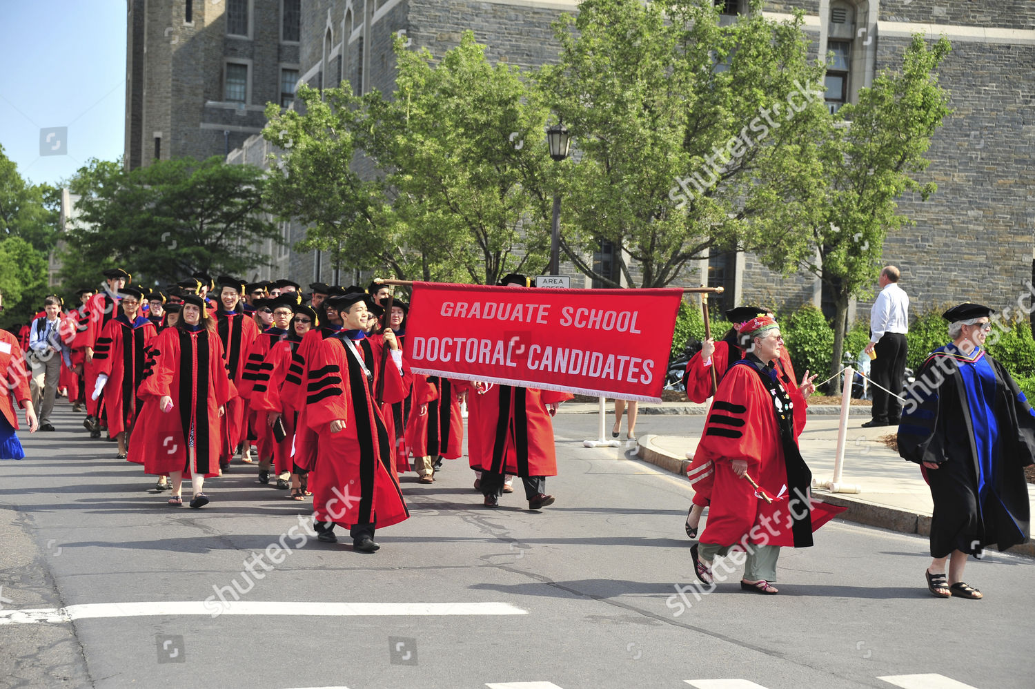 Graduation Ceremony Cornell University Commencement Ithaca Editorial