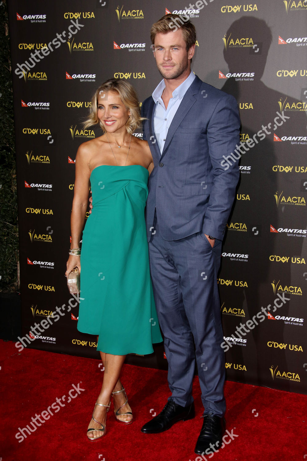 Elsa Pataky Chris Hemsworth Editorial Stock Photo - Stock Image ...