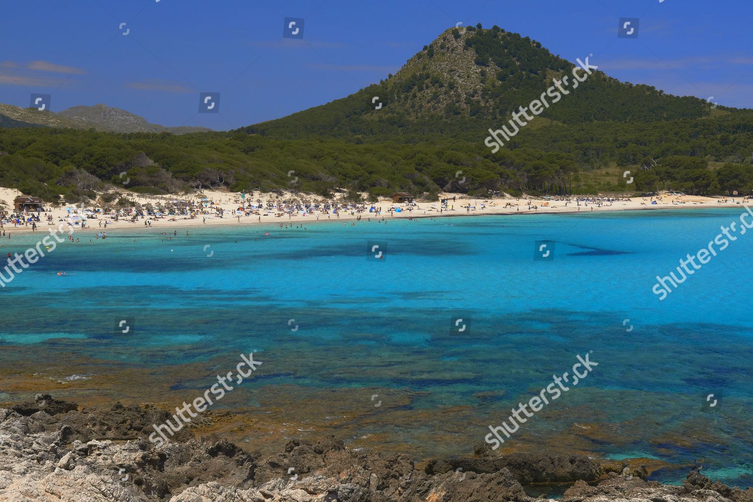 Cala Guya Cala Agulla Capdepera Cala Ratjada Redaktionelles Stockfoto Stockbild Shutterstock